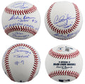 Major League (3) Sheen, Berenger & Bernsen Signed Oml Baseball W/ Case BAS Wit 1