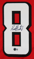 Roddy White Authentic Signed Red Pro Style Jersey Autographed BAS Witnessed