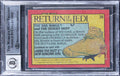 (9) Ronzani +8 Signed 1983 Star Wars Return Of The Jedi #38 Card BAS Slabbed