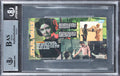 (2) Muren & Green Signed 1995 Star Wars Widevision #18 Card BAS Slabbed