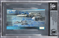 (6) Peterson +5 Authentic Signed 1995 Star Wars Widevision #98 Card BAS Slabbed