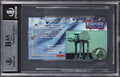 (5) Tippett, Huston +3 Signed 1995 Star Wars ESB Widevision #37 Card BAS Slabbed
