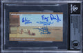 (4) Diamond, Goffe +2 Signed 1997 Star Wars Trilogy Special #5 Card BAS Slabbed