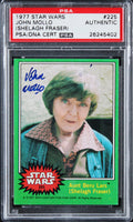 John Mollo Star Wars Authentic Signed 1977 Star Wars #225 Card PSA/DNA Slabbed