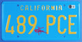 Shia LaBeouf Transformers Authentic Signed & Framed License Plate BAS Witnessed