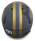 Packers Sterling Sharpe Authentic Signed Slate Speed Mini Helmet w/ Case BAS Wit