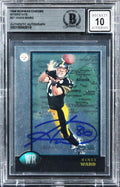 Hines Ward Signed 1998 Bowman Chrome Interstate #27 RC Card Auto 10! BAS Slab