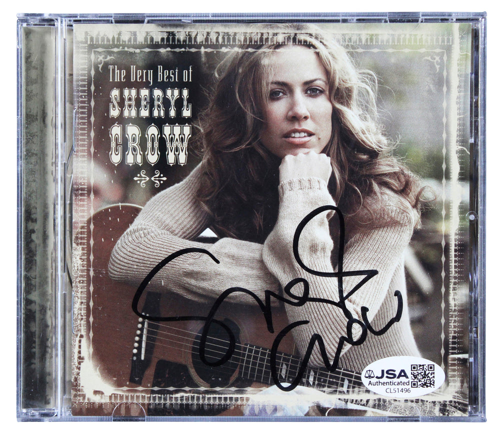 Sheryl Crow Signed The Very Best of Sheryl Crow CD Booklet w/ Disc JSA #CL51496