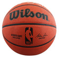 Magic Johnson, Larry Bird & Julius "Dr. J." Erving Signed Wilson Basketball BAS