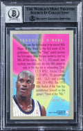 Shaquille O'Neal Signed 1993 Fleer Rookie Sens #18 RC Card Auto 10! BAS Slabbed