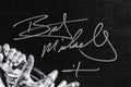 Bret Michaels Poison Authentic Signed & Framed 16x20 Canvas JSA #CL51526