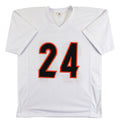 Adam "Pacman" Jones Authentic Signed White Pro Style Jersey Autographed BAS