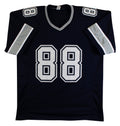 Dez Bryant Authentic Signed Navy Pro Style Jersey Autographed BAS Witnessed