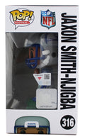 Seahawks Jaxon Smith-Njigba Signed #316 Funko Pop Vinyl Figure Fanatics