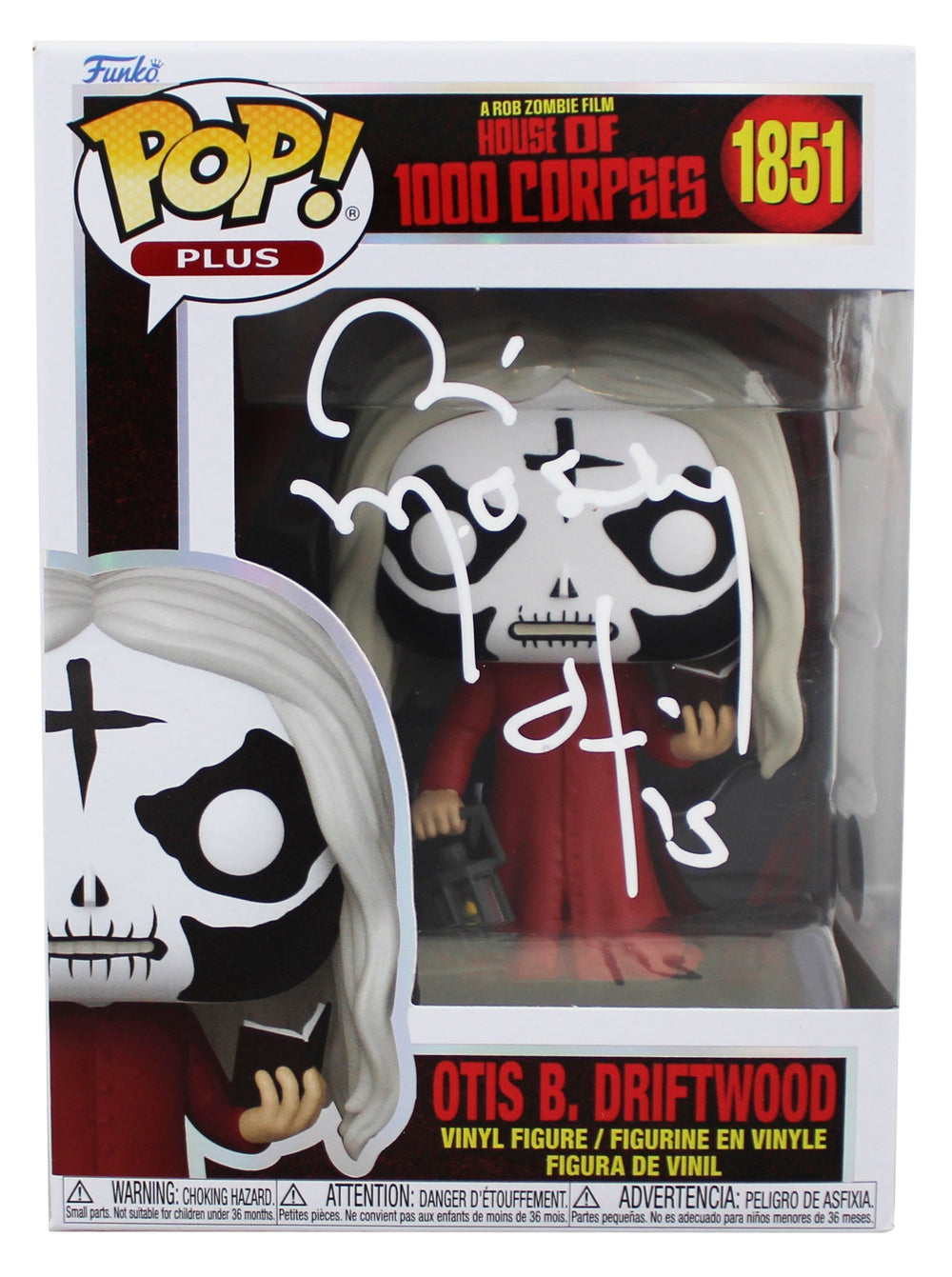 Bill Moseley House of 1000 Corpses "Otis" Signed #1851 Funko Pop Figure BAS Wit