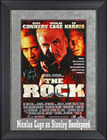 Nicolas Cage The Rock Authentic Signed Framed 16x24 Photo Autographed BAS
