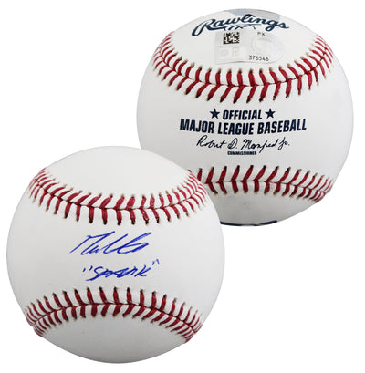 Tigers Max Clark "Spark" Authentic Signed Oml Baseball MLB & Fanatics