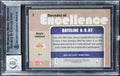 Lakers Magic Johnson Signed 2007 Fleer DOE #2 Card Auto Grade 10! BAS Slabbed