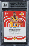 Lakers Magic Johnson Signed 2009 Studio Heritage #11 Card Auto 10! BAS Slabbed