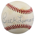 Grays Buck Leonard Authentic Signed Bobby Brown OAL Baseball BAS #BW89078