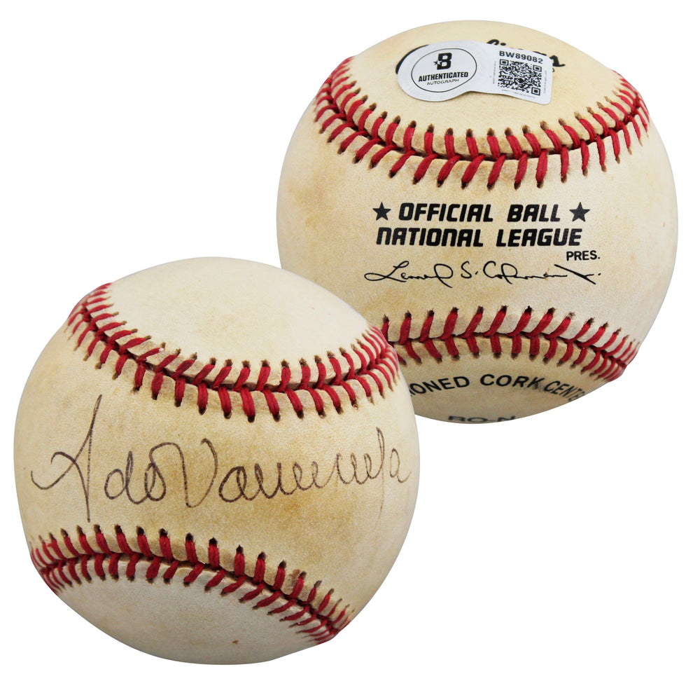 Dodgers Fernando Valenzuela Signed Leonard Coleman ONL Baseball BAS #BW89082