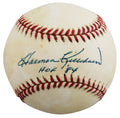 Twins Harmon Killebrew "HOF 84" Signed Gene Budig OAL Baseball BAS #BW89065