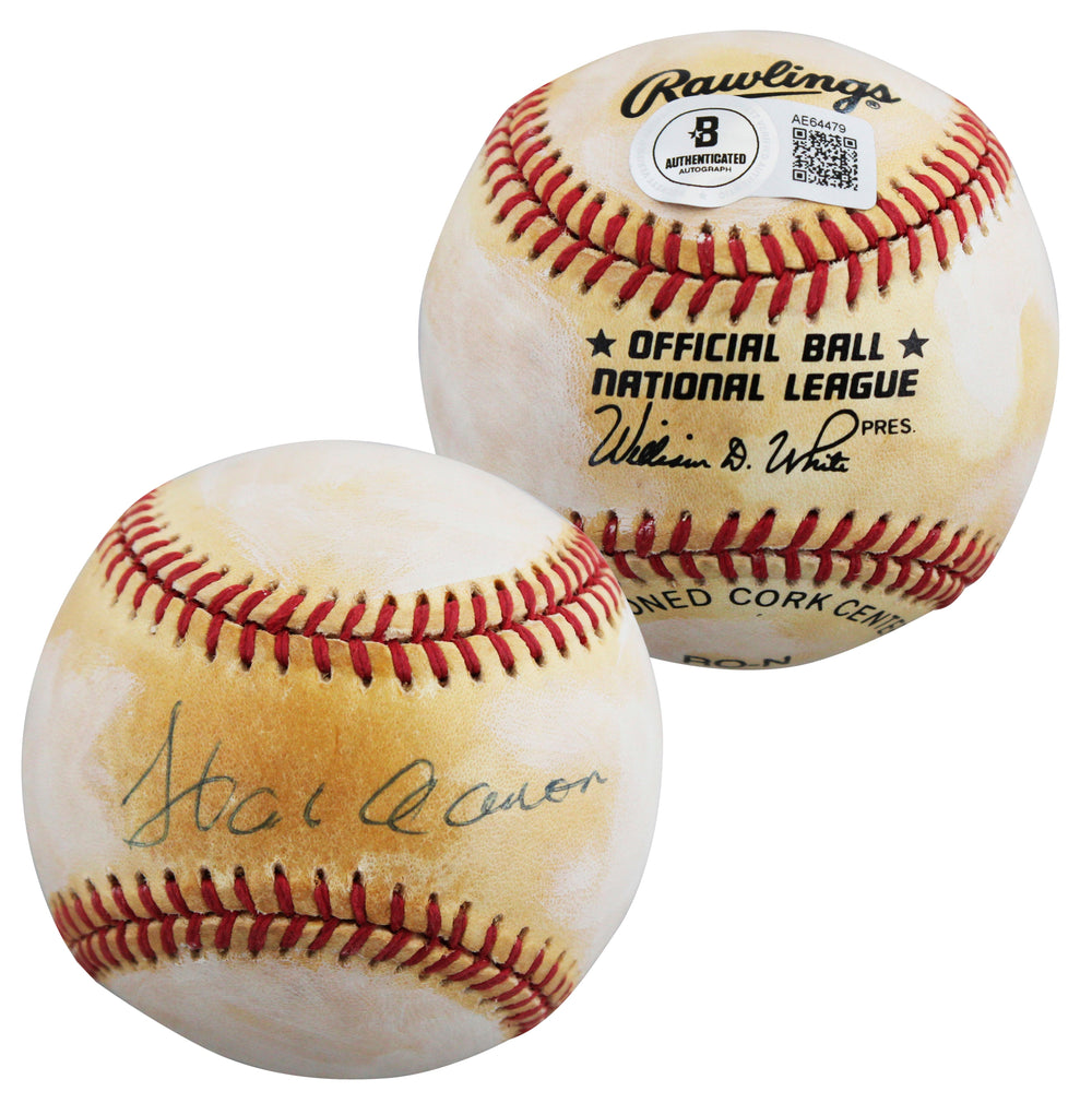 Braves Hank Aaron Authentic Signed William White ONL Baseball BAS #AE64479