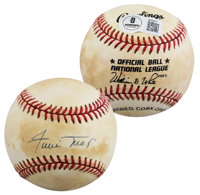 Giants Willie Mays Authentic Signed William White ONL Baseball BAS #AE64477