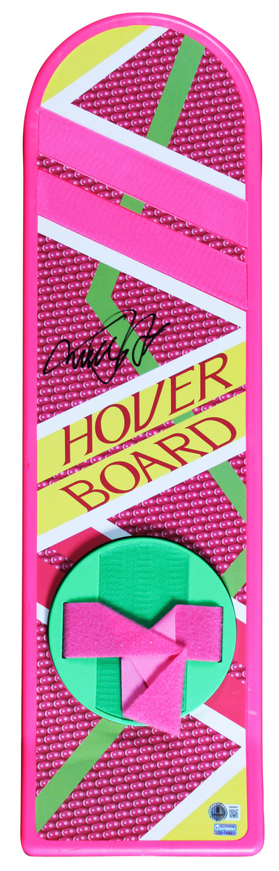 Michael J. Fox Back To The Future Part 2 Signed Hoverboard BAS #BW89041