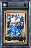 Vikings Adrian Peterson Signed 2007 Topps DPP #135 Rookie Card BAS Slabbed