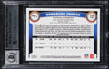 Broncos Demaryius Thomas Signed 2011 Topps #12 Card Auto Grade 10! BAS Slabbed