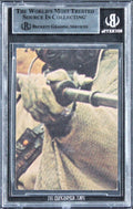 Peter Mayhew Star Wars "Chewbacca" Signed 1977 Star Wars #128 Card BAS Slabbed