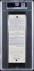 Athletics Reggie Jackson 1972 WS Game 3 Full Ticket Auto 10! PSA/DNA Slabbed