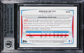 Red Sox Mookie Betts Signed 2014 Bowman #BP109 RC Card Auto GM 10! BAS Slabbed