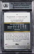 Blue Jays Vlad Guerrero Jr. Signed 2019 Topps #99 Rookie Card Auto 10! BAS Slab