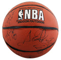 1992-93 Bulls (10) Jordan, Pippen +8 Signed Spalding I/O Basketball BAS #AE64472