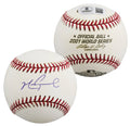D-Backs Mark Grace Authentic Signed 2001 World Series Logo Baseball W/ Case BAS