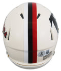 Falcons Julio Jones Authentic Signed Retro Speed Mini Helmet BAS Witnessed