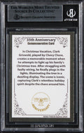 Chevy Chase Christmas Vacation Signed Father Christmas Custom Card BAS Slabbed