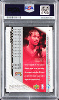 76ers Allen Iverson 2000 Upper Deck SPx #60 Card Autographed PSA/DNA Slabbed