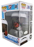 Thunder Shai Gilgeous-Alexander Signed OKC #231 Funko Pop Figure JSA #CE80228