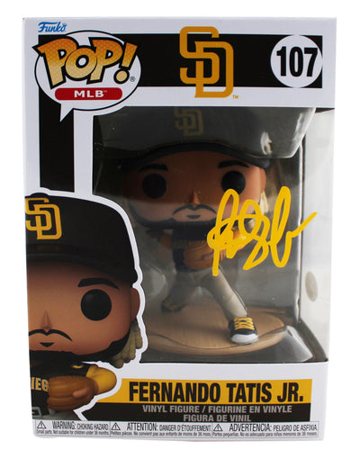 Padres Fernando Tatis Jr. Signed San Diego #107 Funko Pop Figure JSA #CE53111