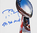 Patriots Tom Brady SB XXXVI MVP Signed Official SB XXXVI Program Auto 10! BAS