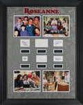 Roseanne (6) Roseanne, Goodman, Chalke, Gilbert +2 Signed Framed Display BAS LOA