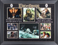 LOTR (5) Wood, Astin, Mortensen, Rhys-Davies & Bloom Signed Framed Display BAS