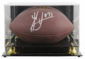 Steelers Jack Sawyer Signed Wilson Super Grip Football W/ Case BAS Witnessed