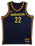 Fever Caitlin Clark Signed Navy Blue Nike Explorer Edition Jersey BAS #AE64586