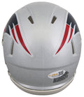 Patriots Wes Welker Authentic Signed Speed Mini Helmet W/ Case JSA Witnessed