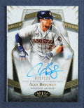 Astros Alex Bregman Signed 2022 Tops Tier One  Card #11/125 Framed Display