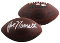 Jets Joe Namath Signed Official Wilson Throwback "Duke" Football BAS #BW21093